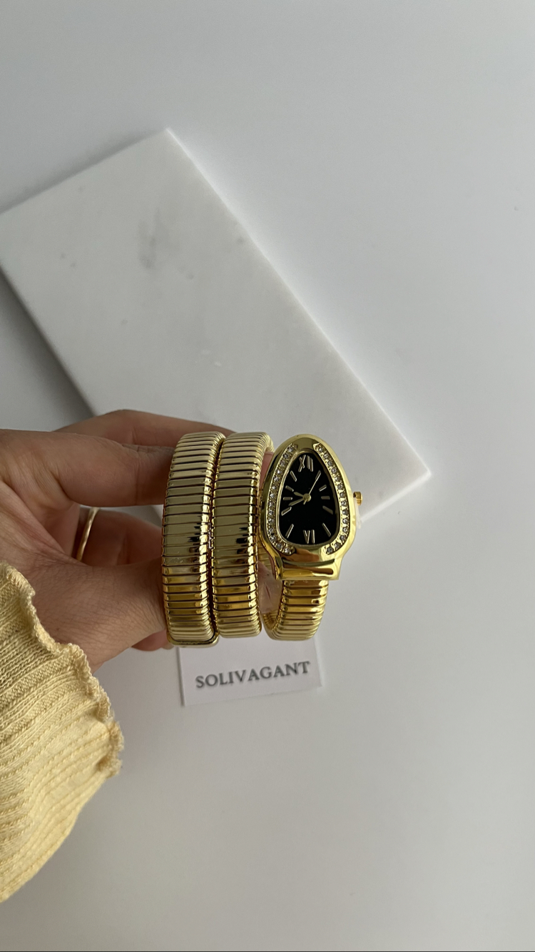 Snake | Gold Black Kol Saati '' YENİ SEZON ''