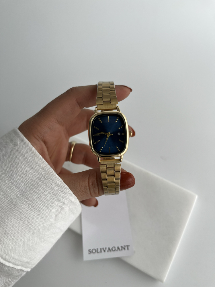 SOLIVAGANT | Gold Blue Kol Saati '' YENİ SEZON ''