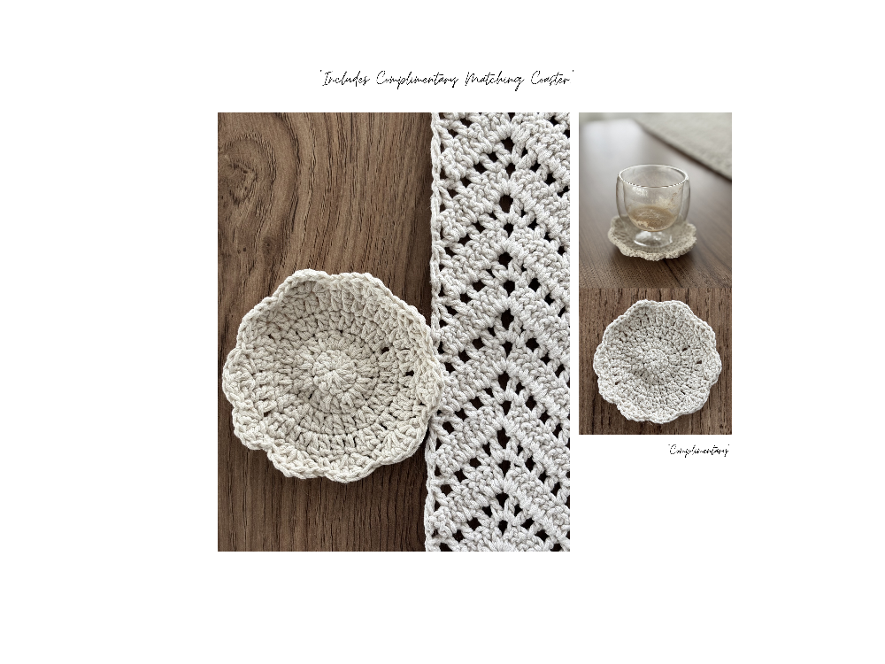 Rhythm of Calm | Makrome Runner & Hediye Coaster