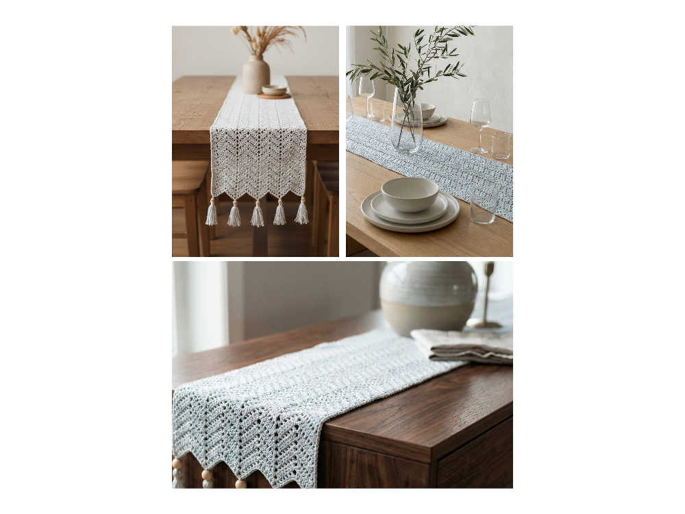 Rhythm of Calm | Makrome Runner & Hediye Coaster