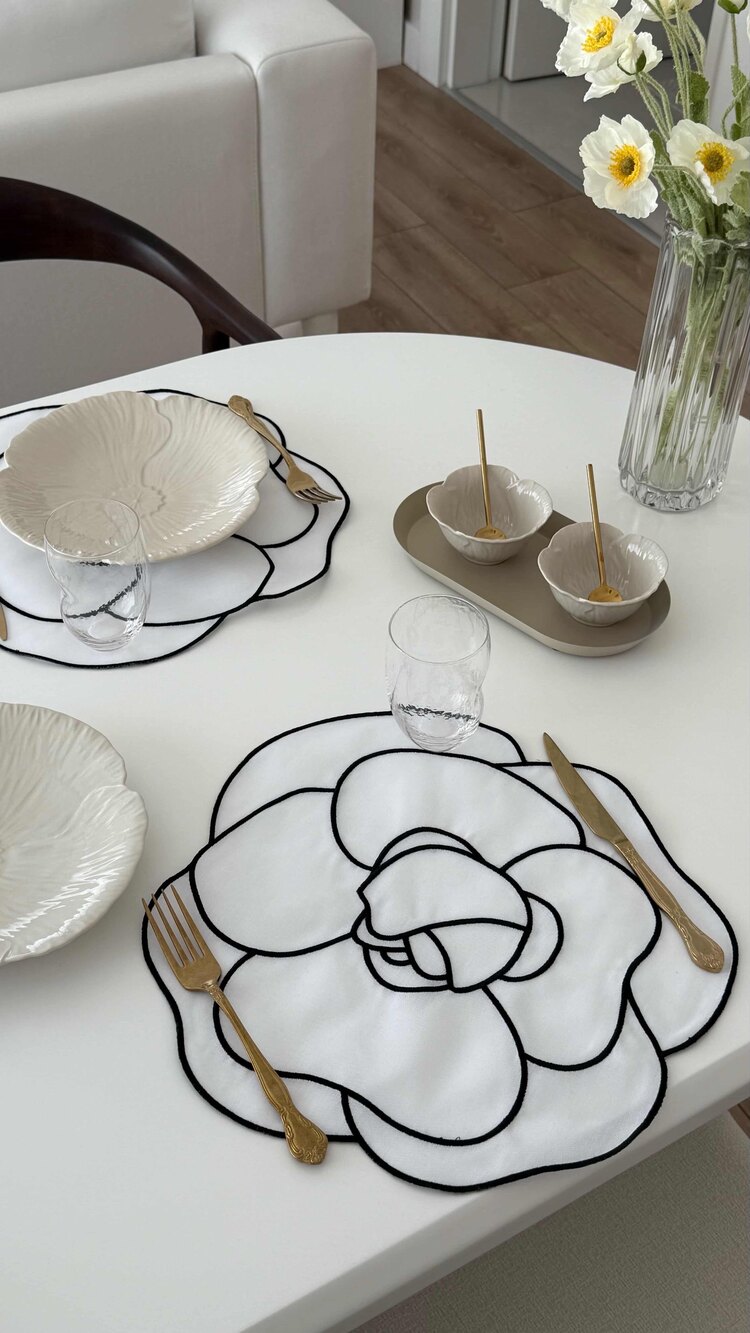 Chanel Camellia Amerıkan Servis - 2 adet 
