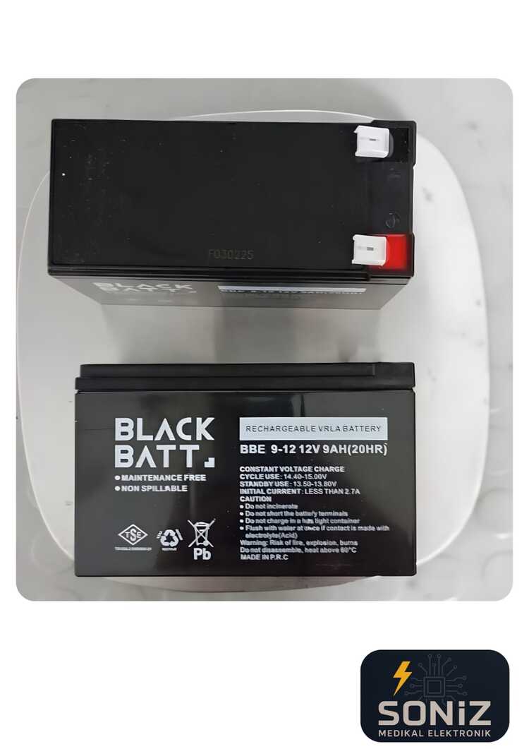 12 V 9 AMPER AKÜ
