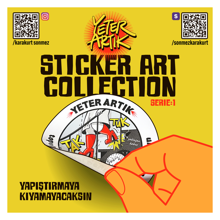 Yeter Artık! Sticker Art Collection