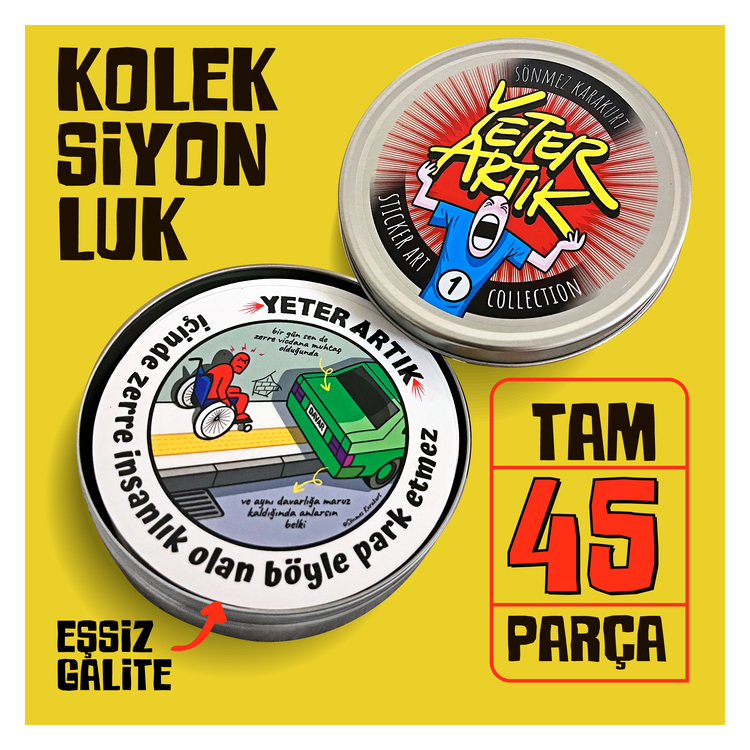 Yeter Artık! Sticker Art Collection