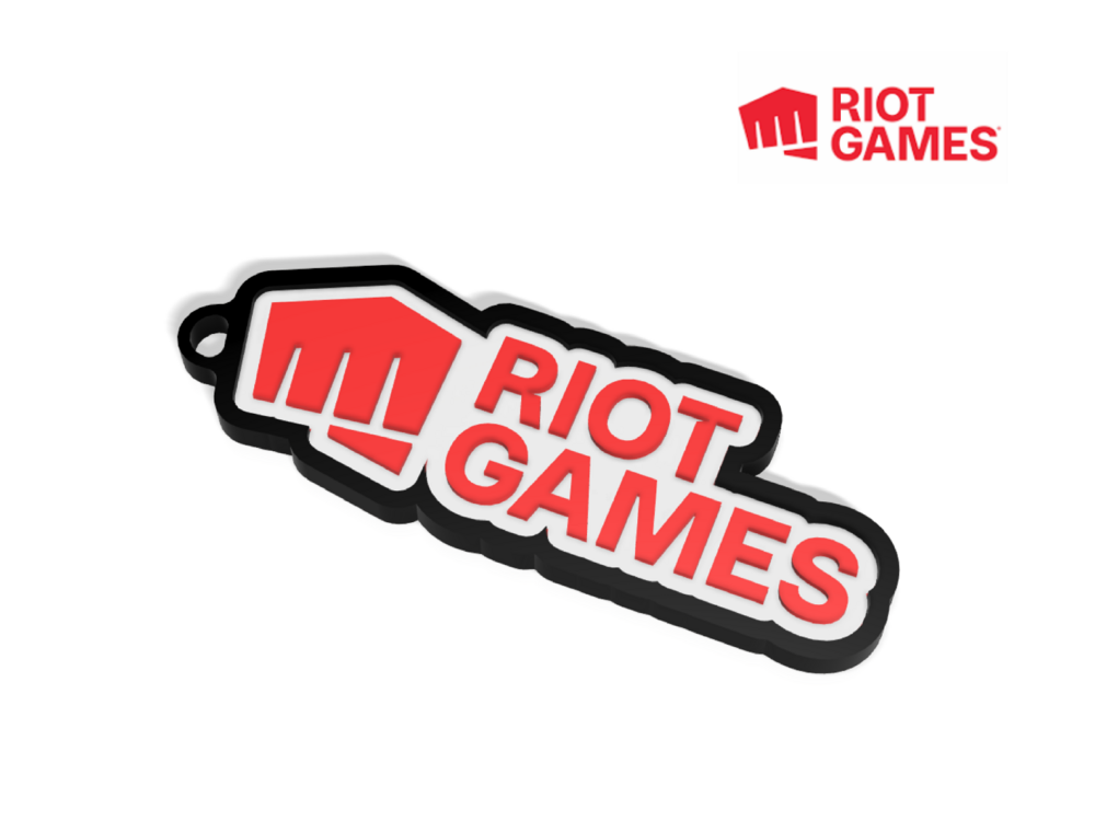 Riot Games Logo Anahtarlık