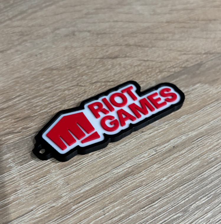Riot Games Logo Anahtarlık