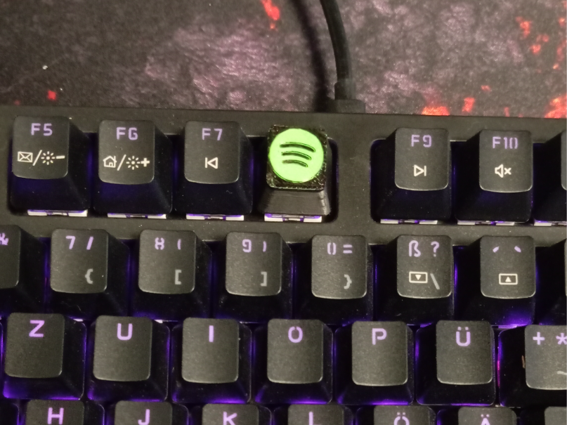 Spotify Keycaps