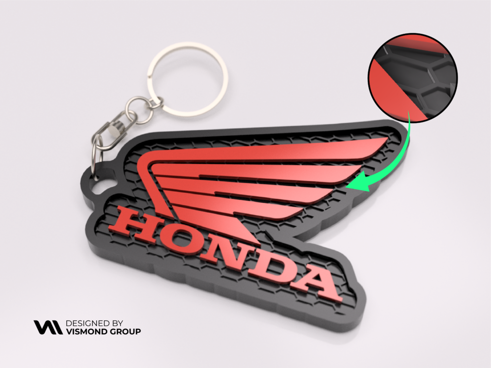 Honda Logolu Anahtarlık