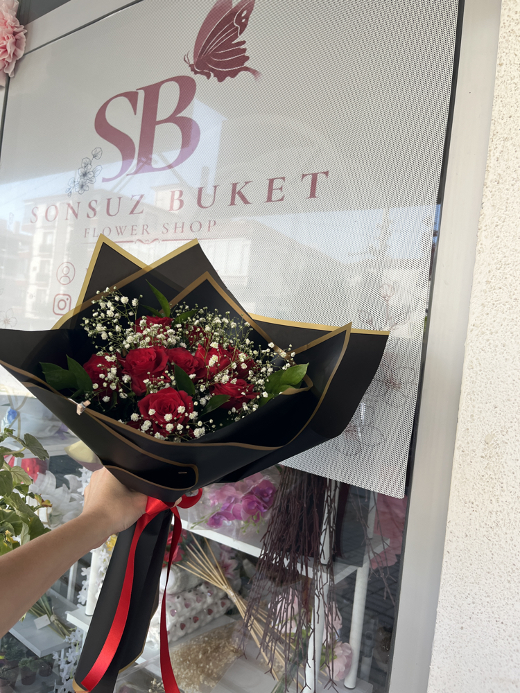 Kırmızı canlı gül adet fiyatı