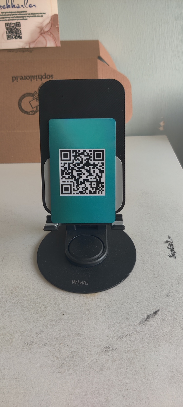 Hazır Tasarım NFC + QR Kart