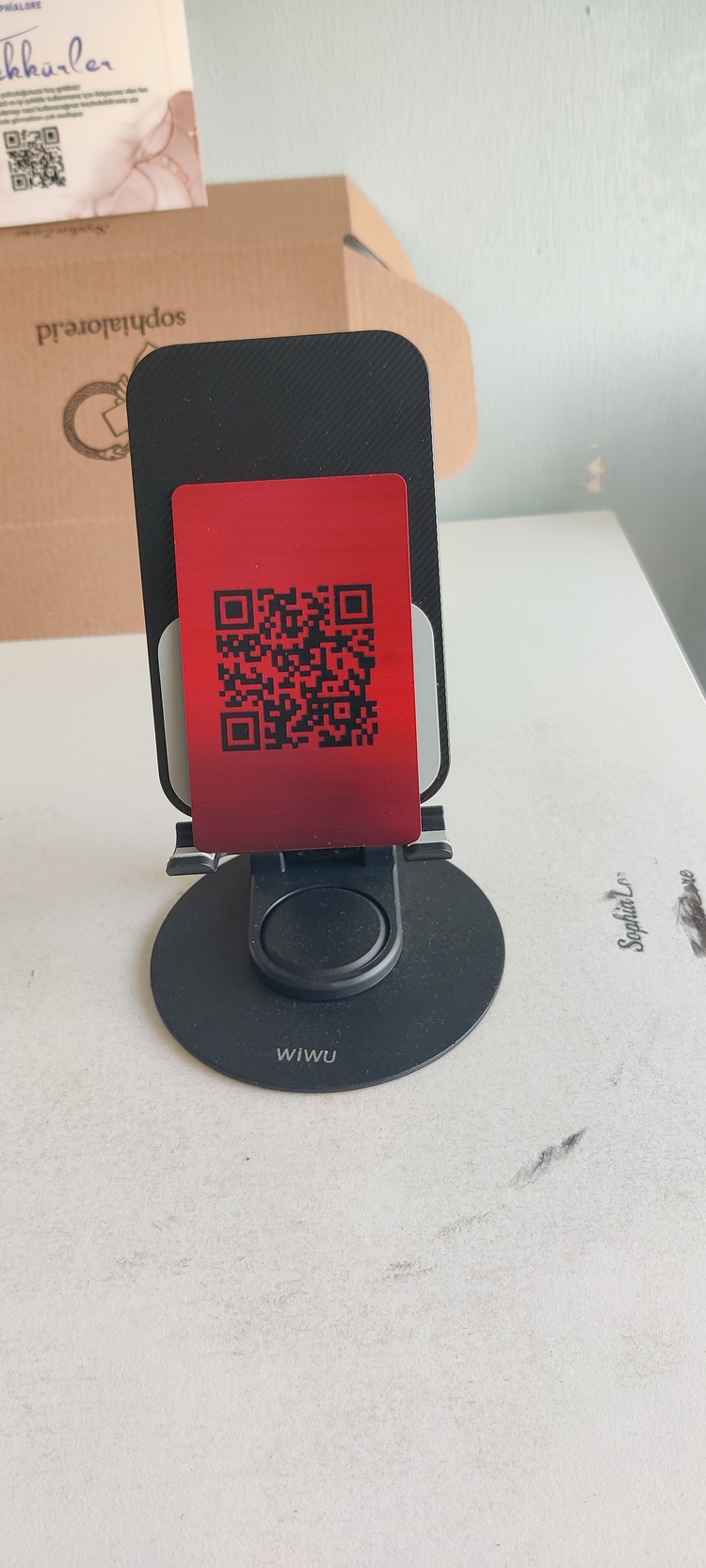 Hazır Tasarım NFC + QR Kart