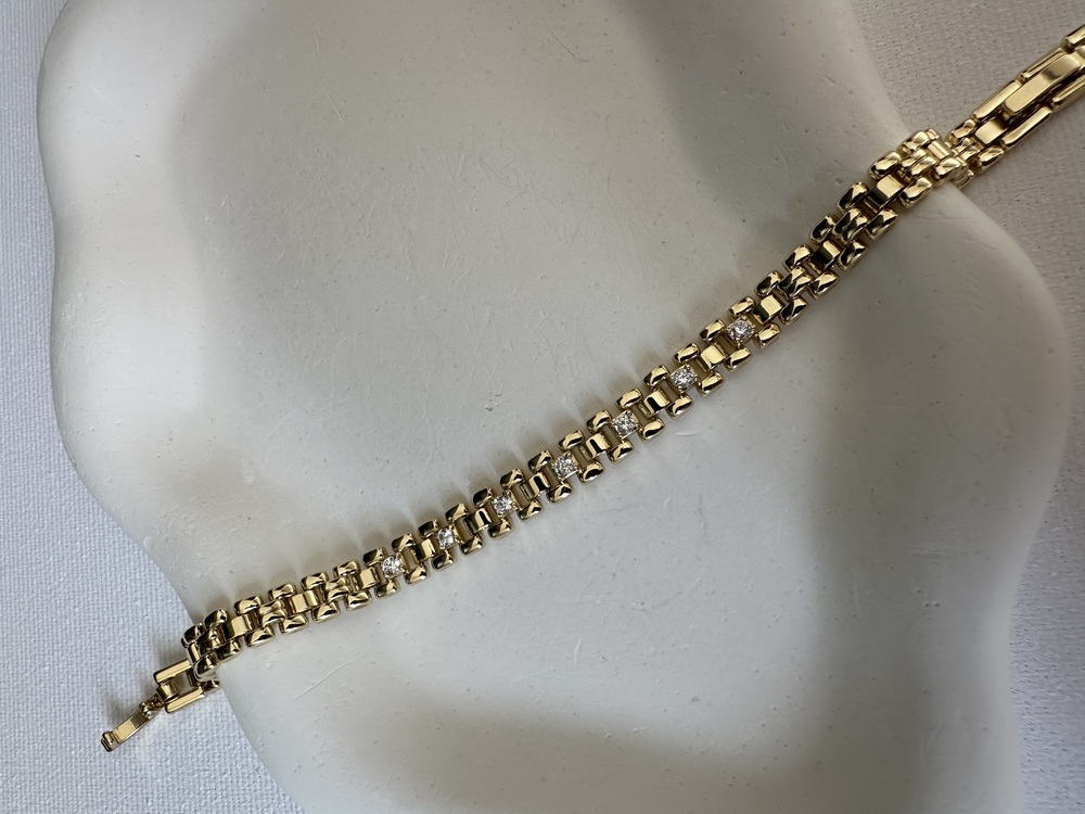 Xuping 14 k Bileklik