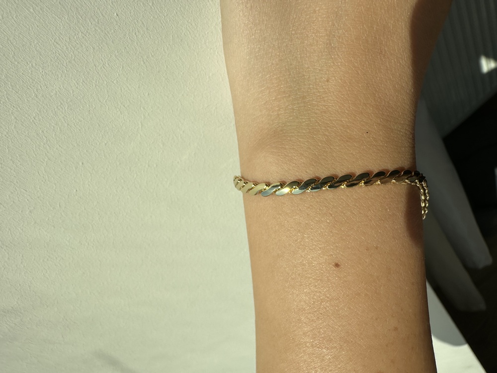 Xuping 14 k gold renginde bileklik