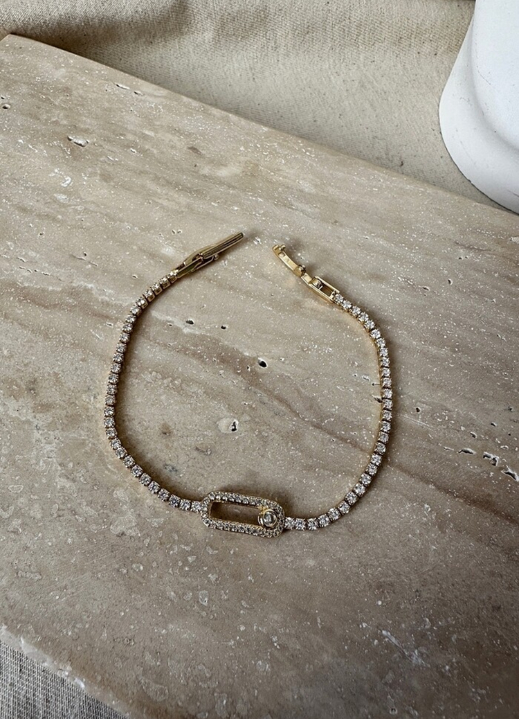 Xuping gold 2 mm bileklik