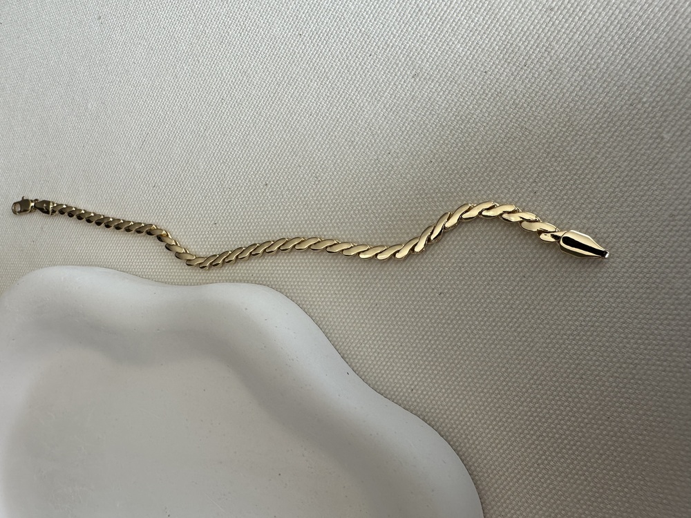 Xuping 14 k gold renginde bileklik