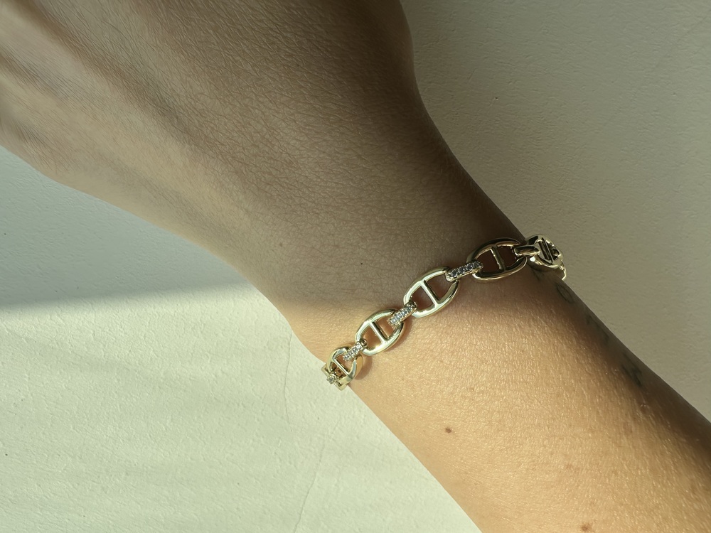 Xuping 14 k gold renginde bileklik