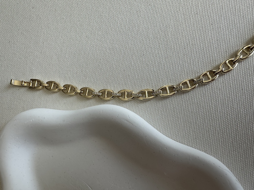 Xuping 14 k gold renginde bileklik