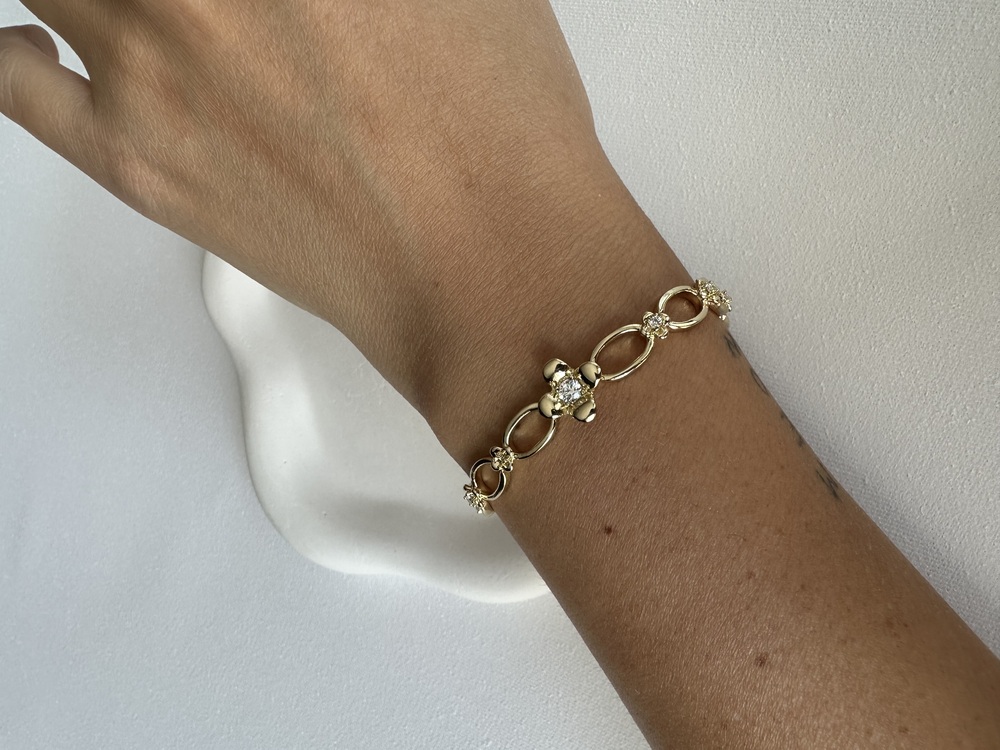 Xuping 14 k Gold Bileklik