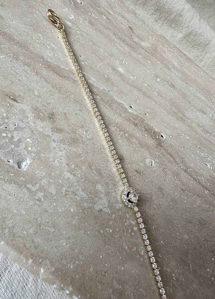 Xuping gold 1 mm bileklik