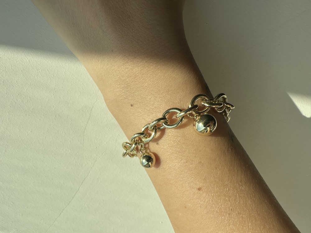 Xuping 14 k gold renginde bileklik