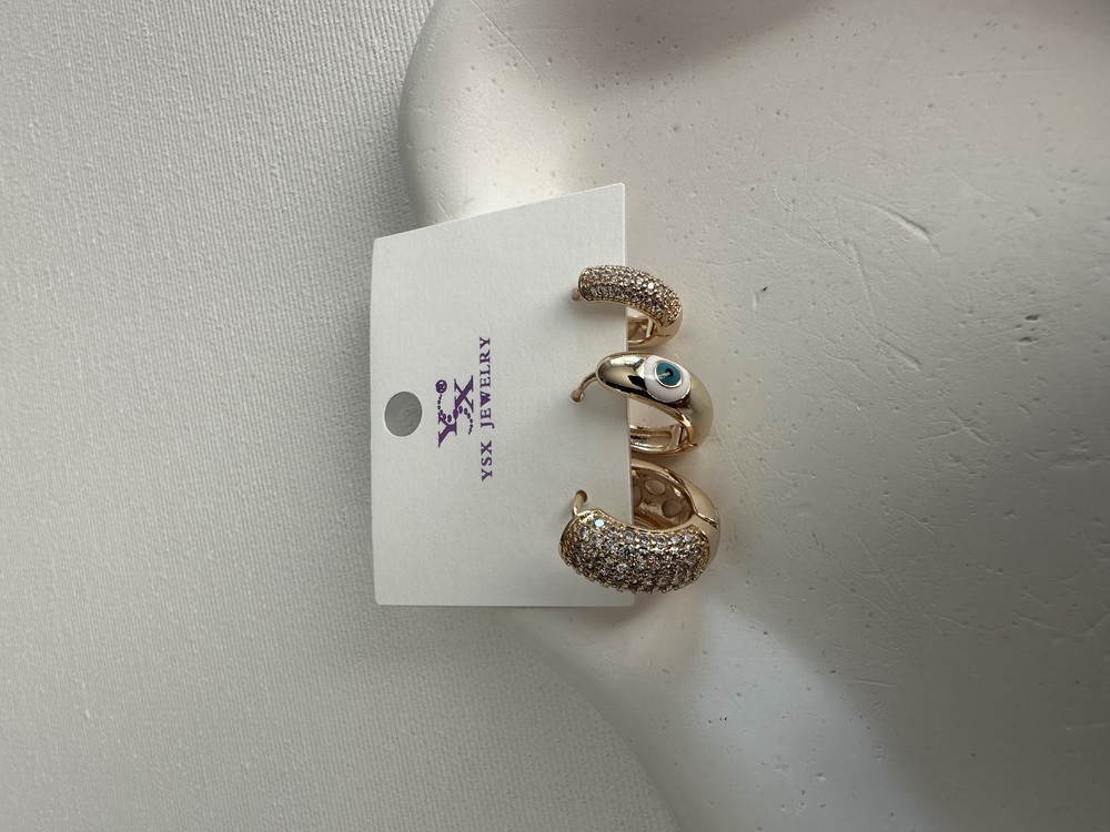 Ysx vip 18 k renginde 3 lü küpe seti