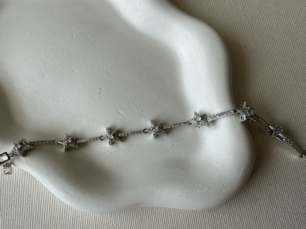 Xuping silver renginde yıldızlı bileklik