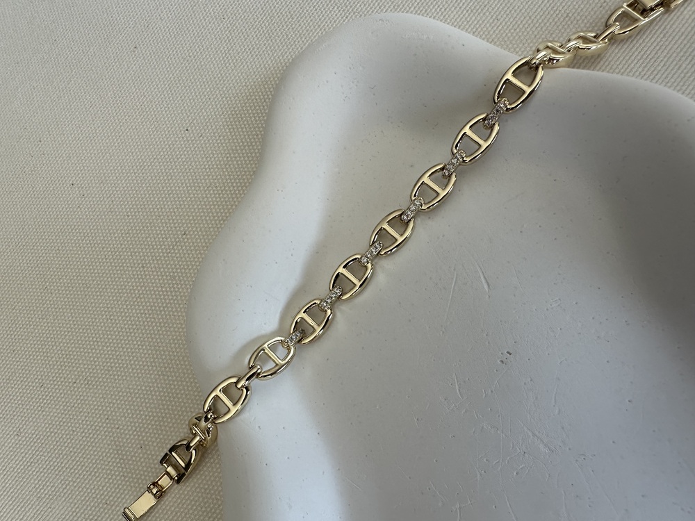 Xuping 14 k gold renginde bileklik
