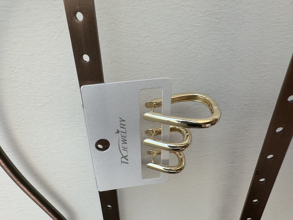 Vip Gold 3 lü Küpe Set