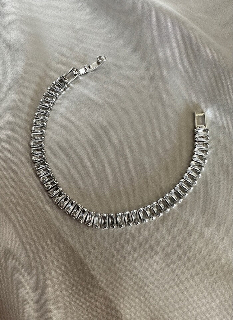Su yolu silver 5 mm bileklik
