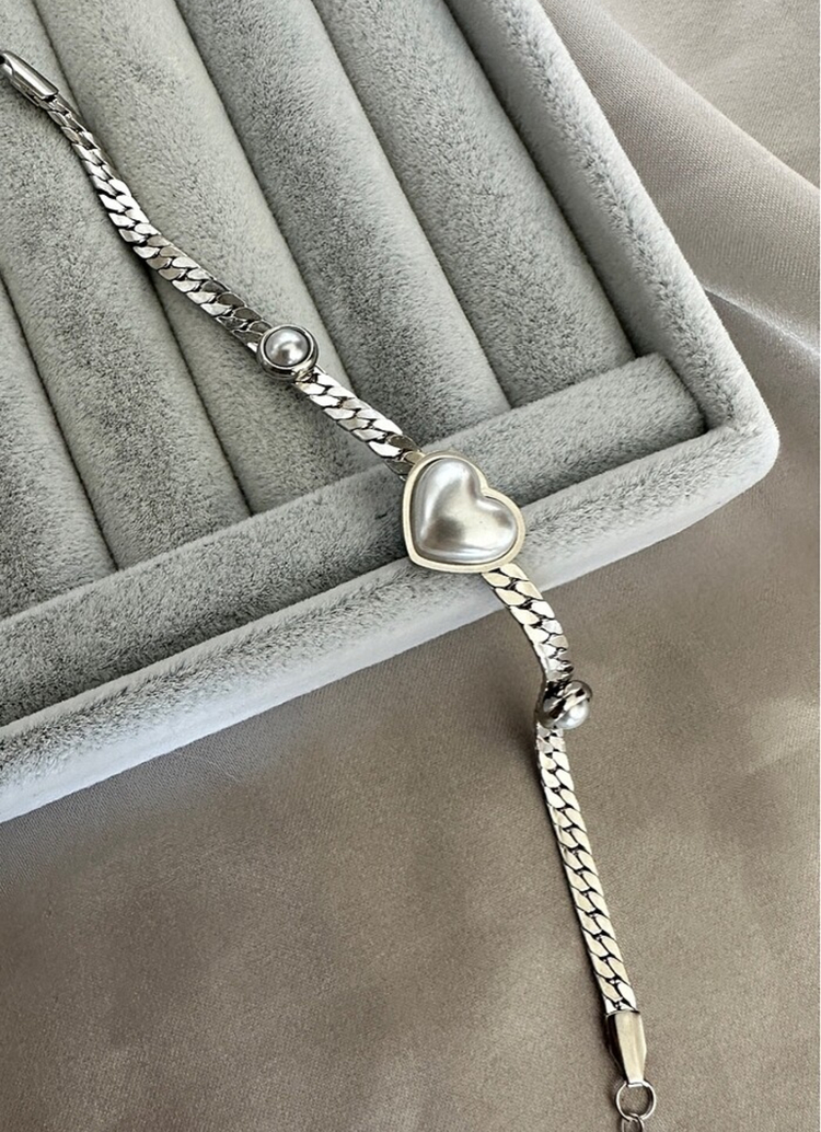 Çelik silver bileklik