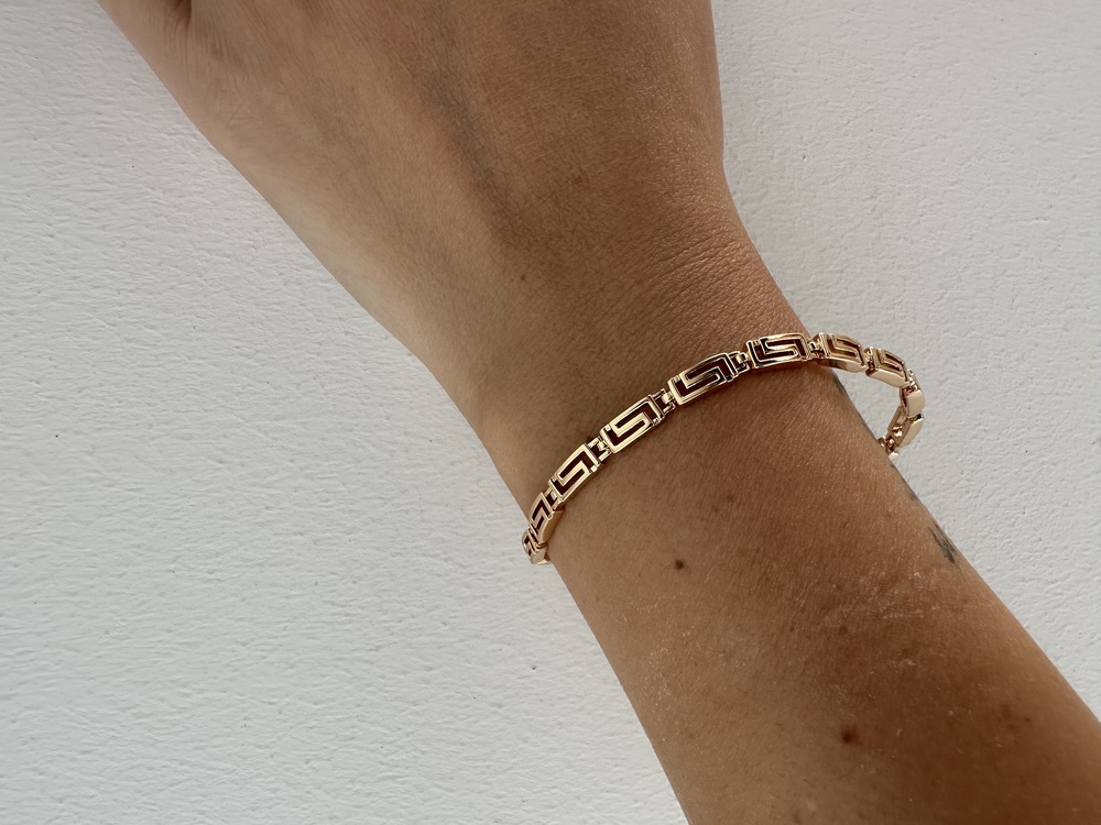 Xuping 18 k renginde (rose gold) Bileklik