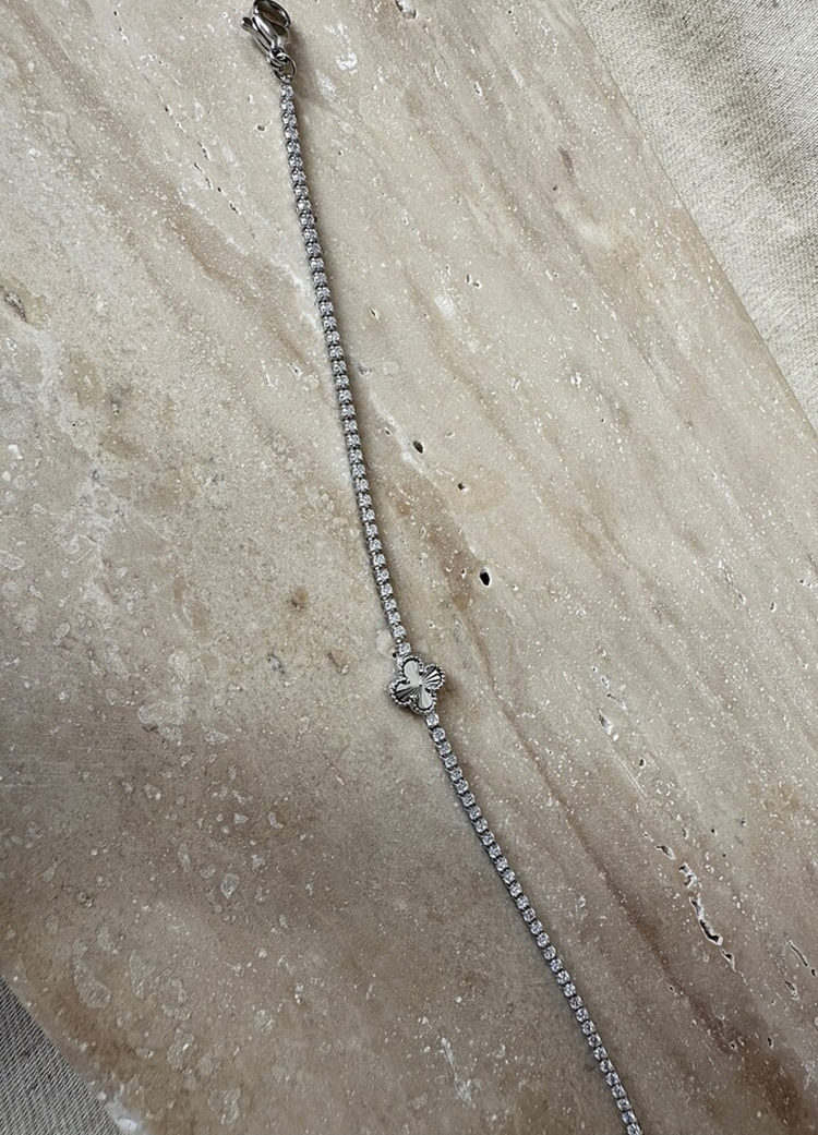 Xuping silver 1 mm bileklik