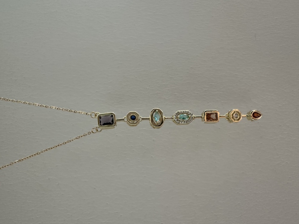 Çelik Gold Element Y Kolye