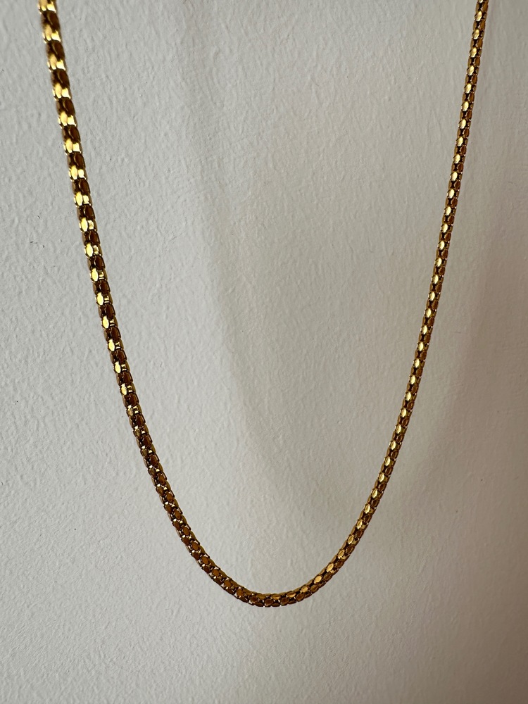 Çelik Kolye Gold