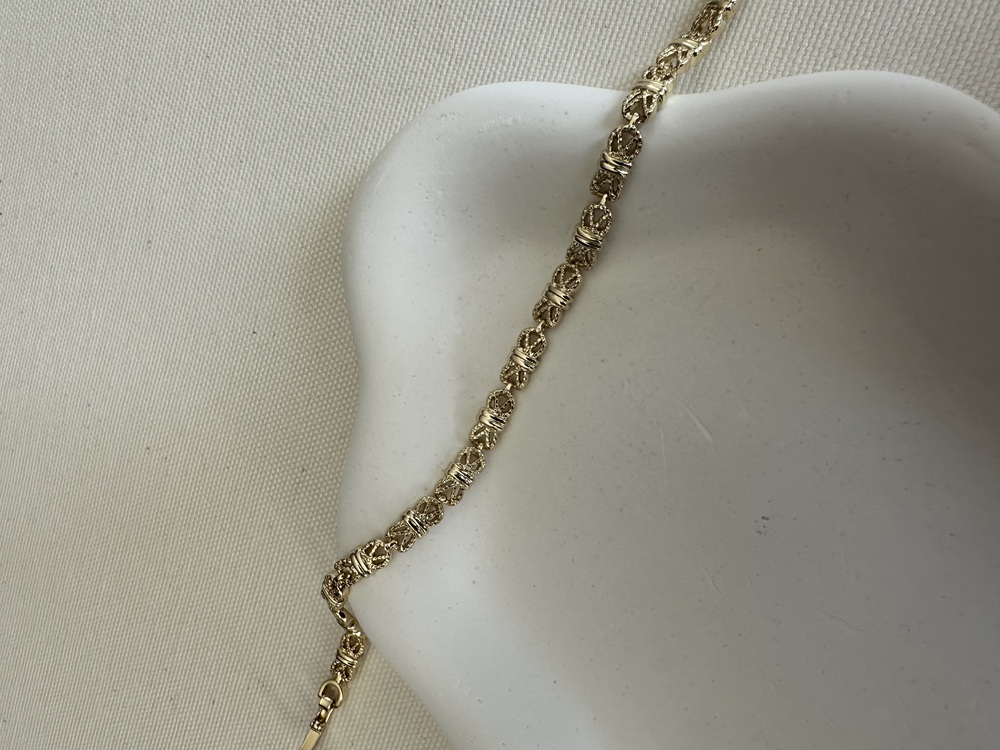 Xuping 14 k gold renginde bileklik
