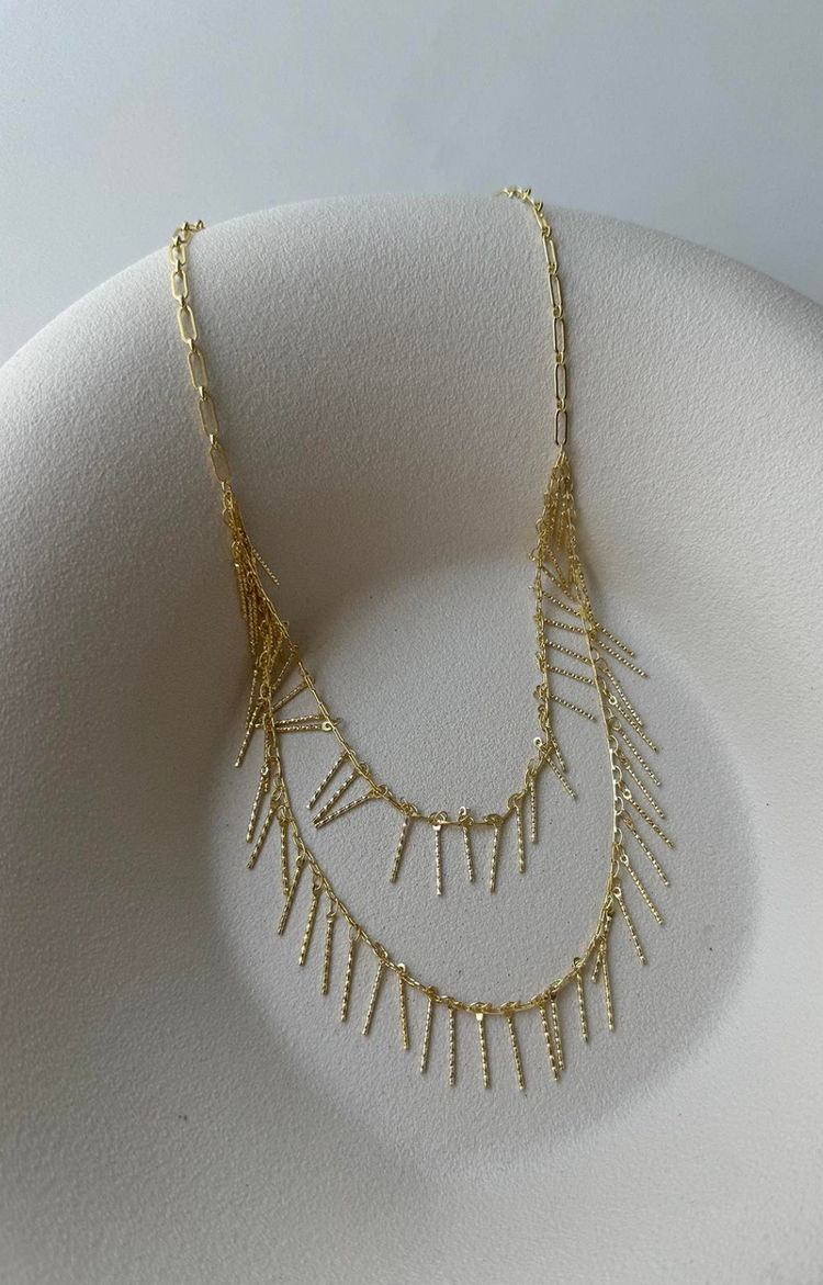 Xuping 14 k gold renginde sallantılı kolye