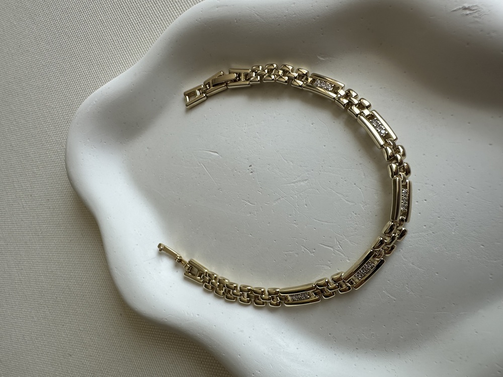 Xuping 14 k gold renginde bileklik