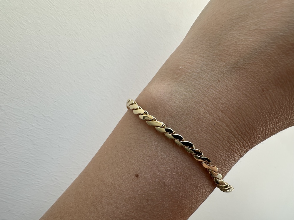 Xuping 14 k gold renginde bileklik