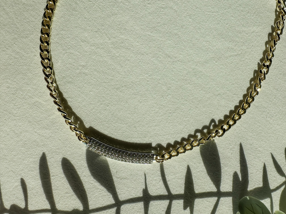 Vip 14 k gold renginde kolye