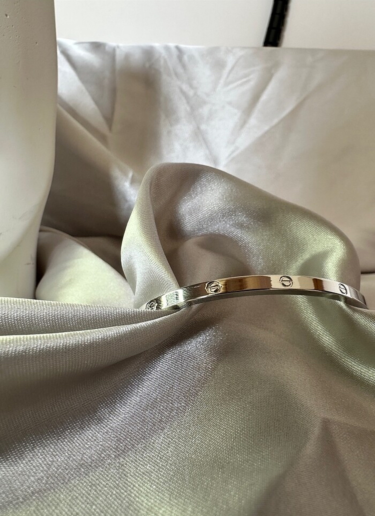 Crtier marka çelik silver 4 mm kelepçe