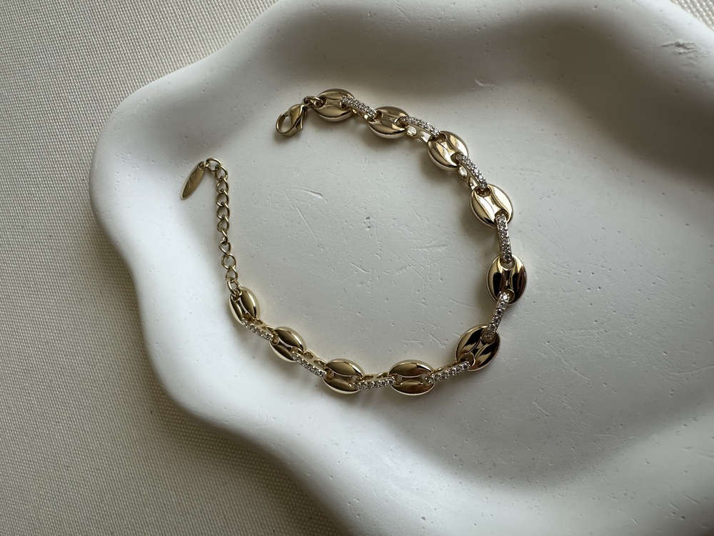 Xuping 14 k gold renginde bileklik