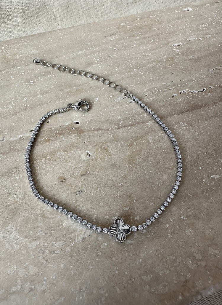 Xuping silver 1 mm bileklik