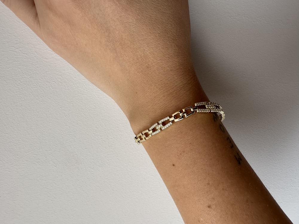 Xuping 14 k Bileklik