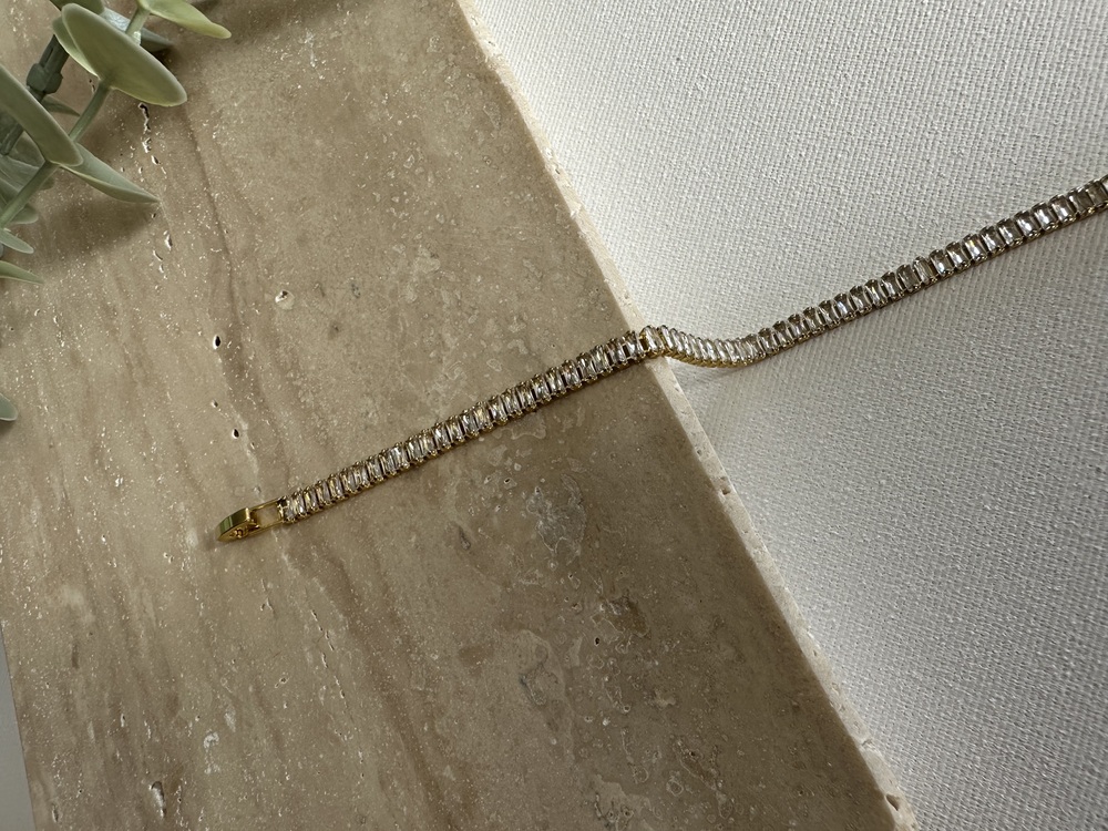 Su Yolu Gold 4 mm Bileklik