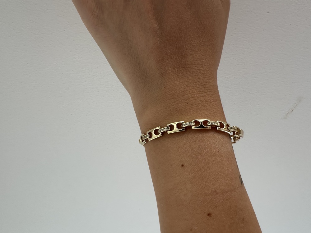 Xuping 14 k gold renginde bileklik