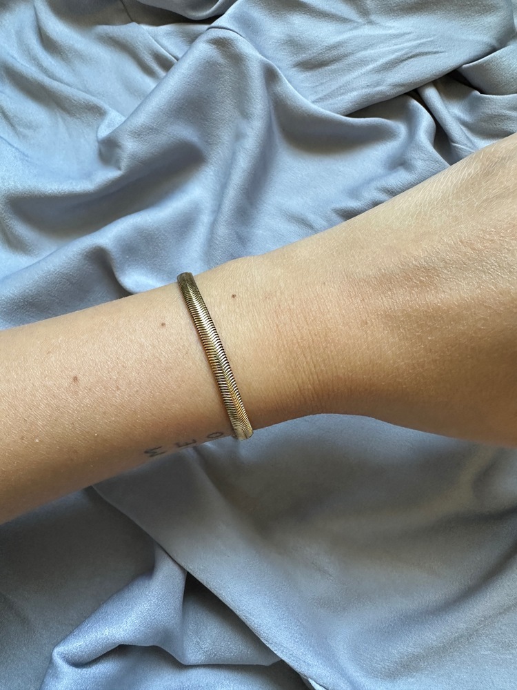 Çelik Gold 5 mm Bileklik