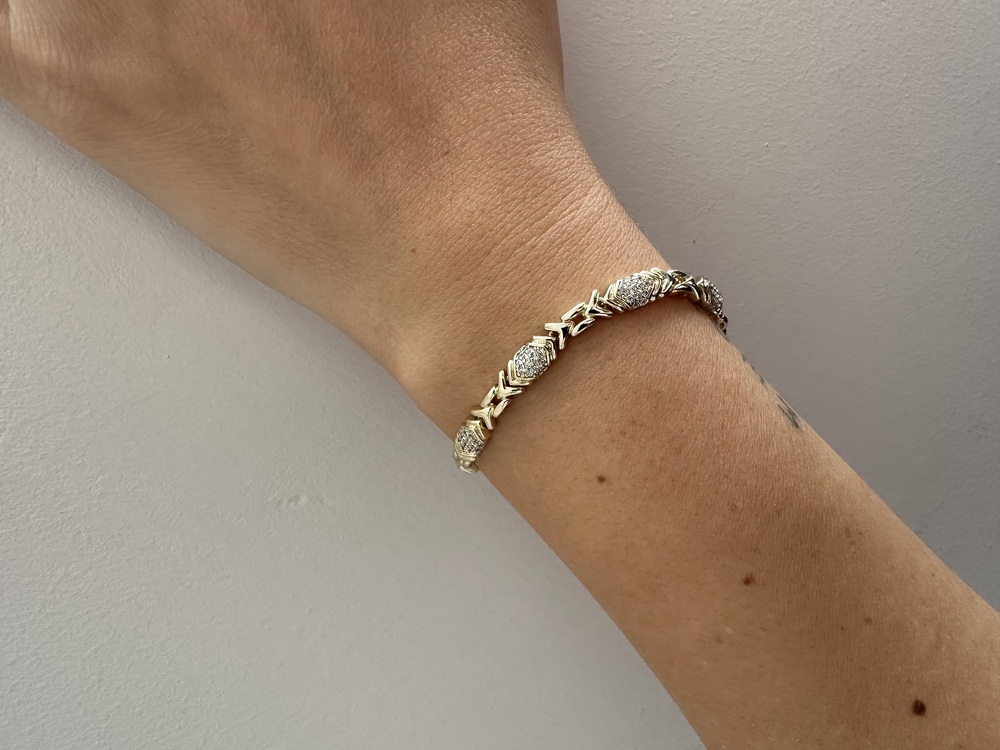 Xuping 14 k Bileklik