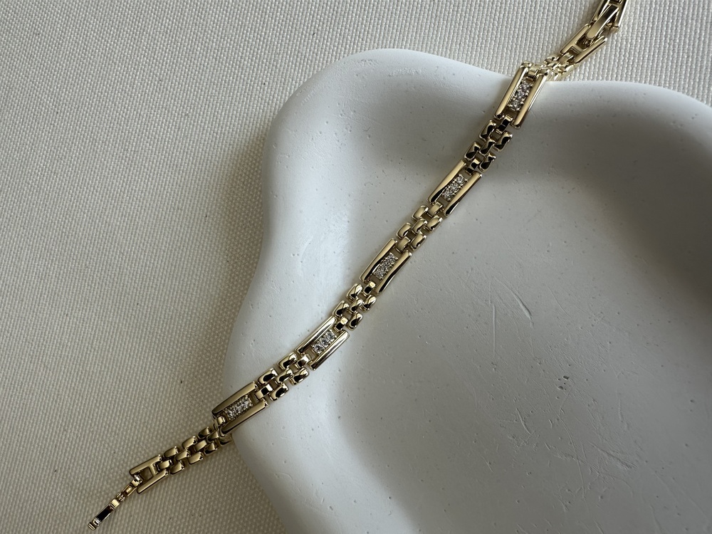 Xuping 14 k gold renginde bileklik