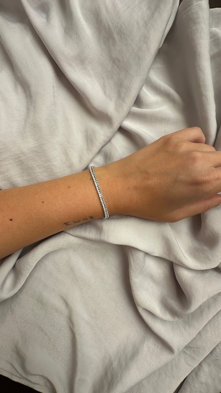 Su yolu silver 3 mm Xuping Bileklik