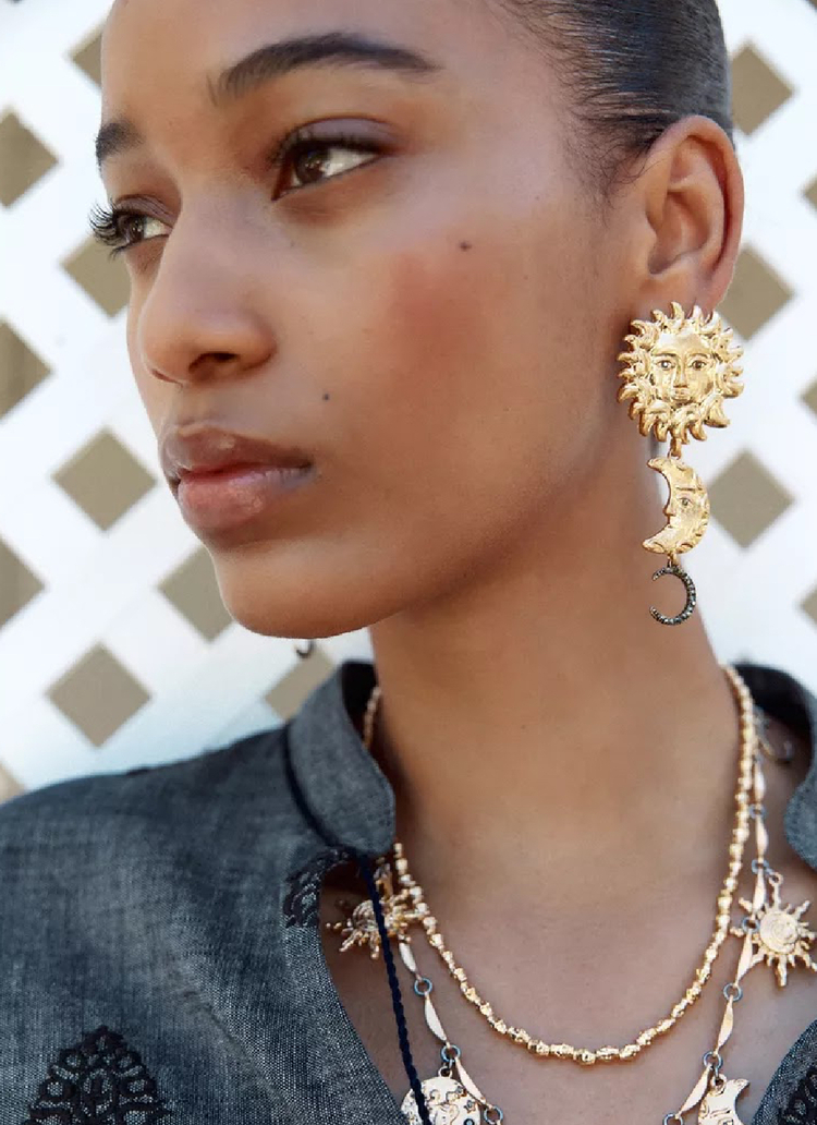Z.ra model küpe